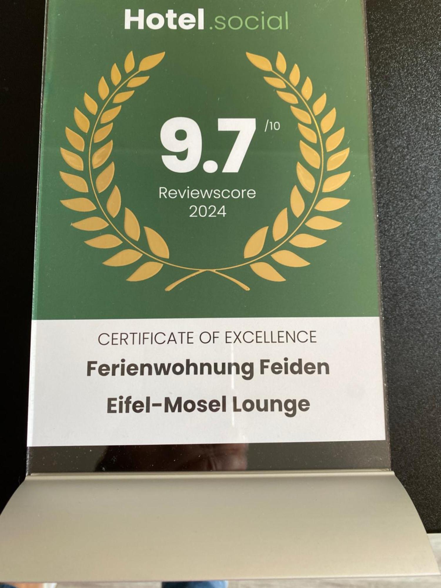 Ferienwohnung Feiden Eifel-Mosel Lounge Greimersburg Extérieur photo